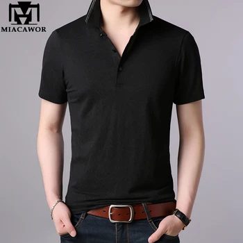 MIACAWOR 2019 New Casual Men Fashion Print Polo shirts Summer Cotton Short-sleeve Homme Male Tops Tees T705
MIACAWOR 2019 New Casual Men Fashion Print Polo shirts Summer Cotton Short-sleeve Homme Male Tops Tees T705
