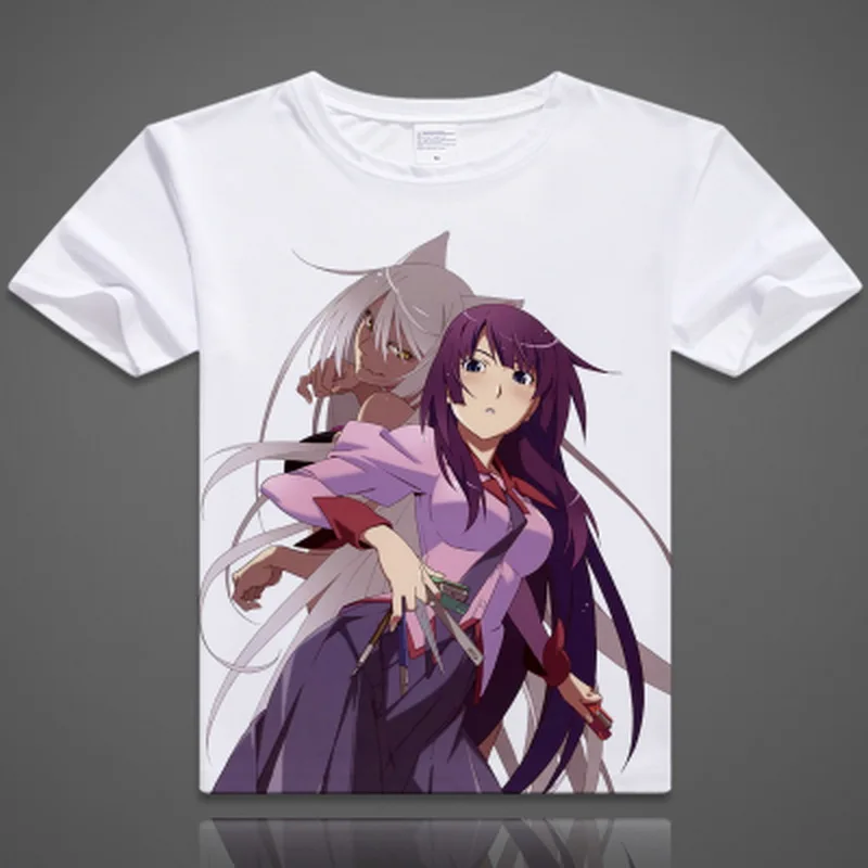 Bakemonogatari Monstory T-shirt Anime Senjougahara Hitagi Cosplay T shirts Men Women Tops
Bakemonogatari Monstory T-shirt Anime Senjougahara Hitagi Cosplay T shirts Men Women Tops