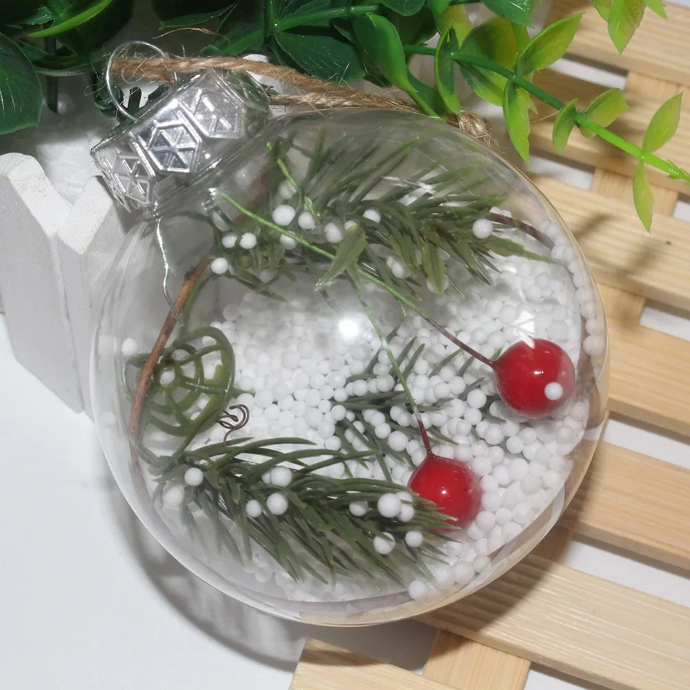 Transparent Christmas Ball Ornament Plastic Bauble LED Light Xmas Gifts Christmas Decorations For Tree Party Supplies Kerst
Transparent Christmas Ball Ornament Plastic Bauble LED Light Xmas Gifts Christmas Decorations For Tree Party Supplies Kerst