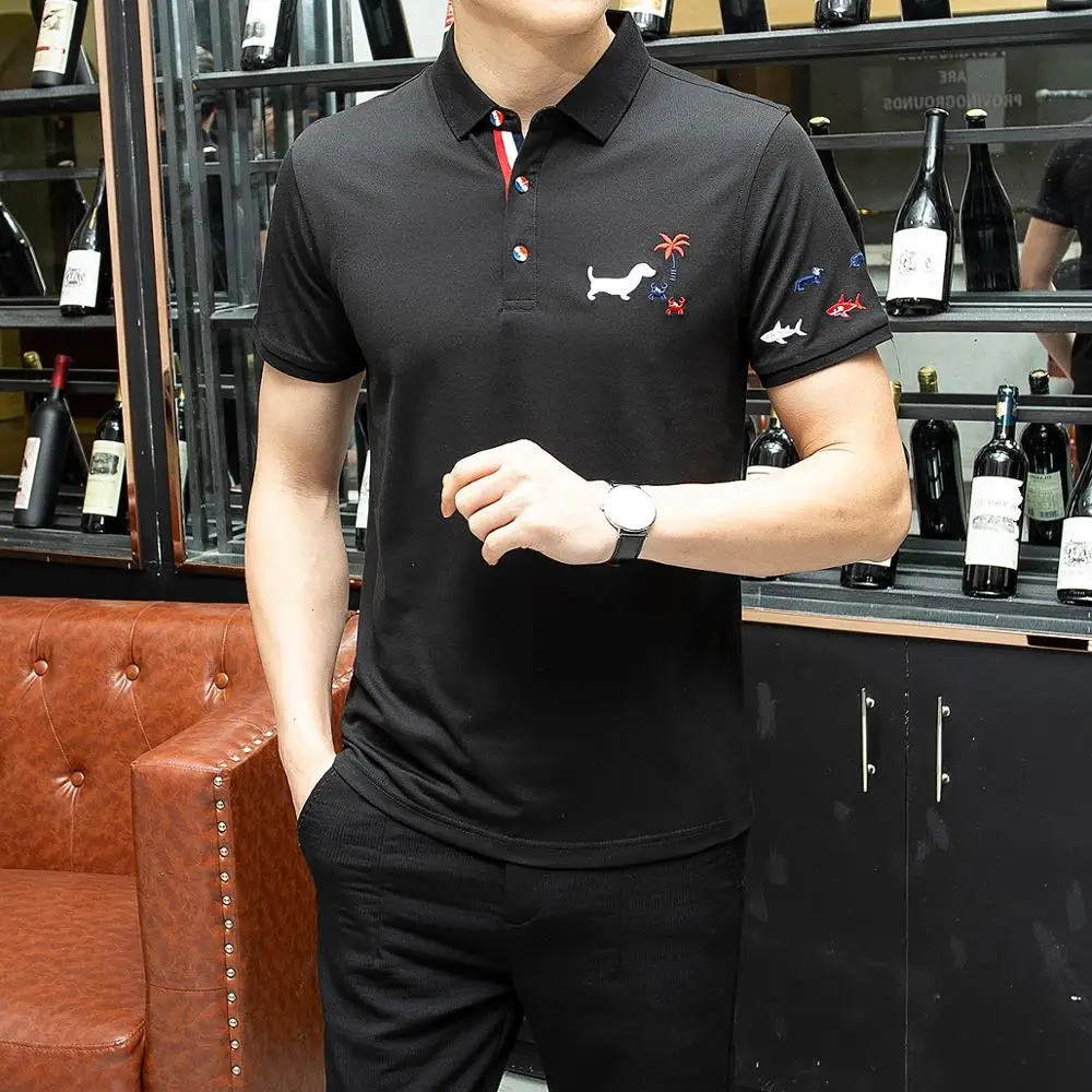 HAYBLST Brand Polo Men 2019 Summer Fashion New Cotton Casual High Quality Embroidered Breathable Plus Size 3XL Polo Homme Shirt
HAYBLST Brand Polo Men 2019 Summer Fashion New Cotton Casual High Quality Embroidered Breathable Plus Size 3XL Polo Homme Shirt