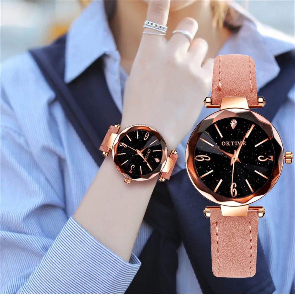 starry sky Women Watches Retro Design Bracelet Rhinestones Analog Alloy Ladies Watch Leather Female Clock relogio feminino
starry sky Women Watches Retro Design Bracelet Rhinestones Analog Alloy Ladies Watch Leather Female Clock relogio feminino