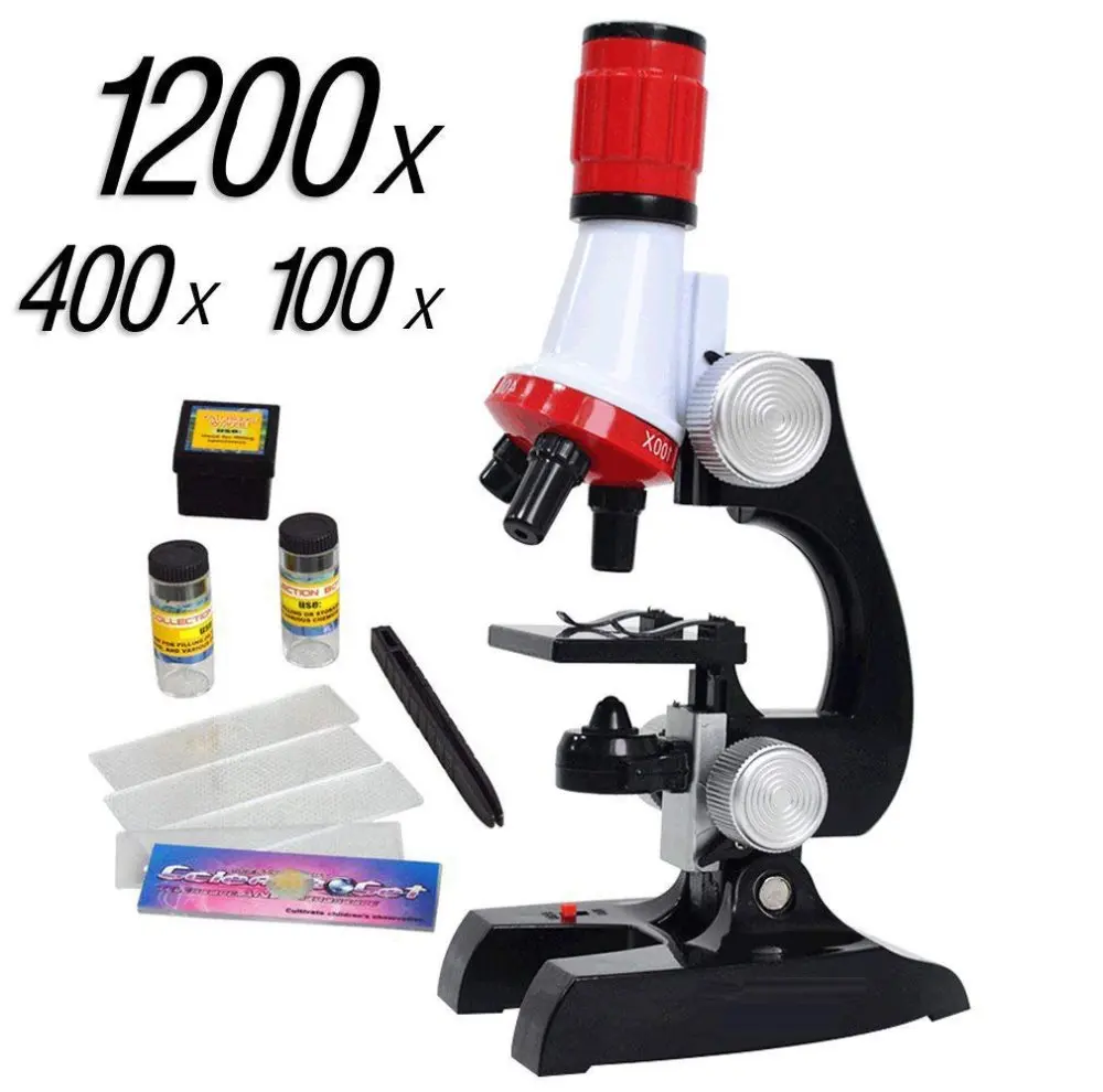 Zhenwei Science kits for kids microscope Beginner Microscope Kit LED 100X, 400x, and 1200x Magnification kids science toys
Zhenwei Science kits for kids microscope Beginner Microscope Kit LED 100X, 400x, and 1200x Magnification kids science toys