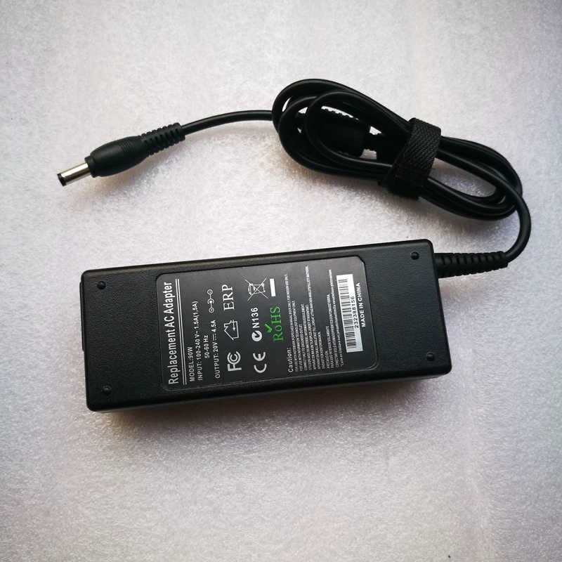 20V 4.5A 90W Laptop AC Adapter Battery Charger Power Supply for Lenovo E46A G455 G460 G460A G465 G480 G485
20V 4.5A 90W Laptop AC Adapter Battery Charger Power Supply for Lenovo E46A G455 G460 G460A G465 G480 G485