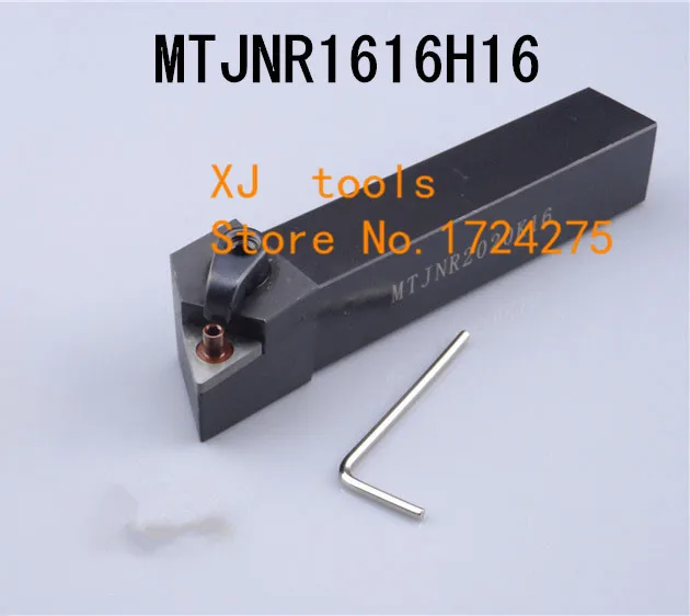 MTJNR1616H16/ MTJNL1616H16 16mm 93 Degree Lathe External Turning Tool Holder For TNMG160404/08 inserts
MTJNR1616H16/ MTJNL1616H16 16mm 93 Degree Lathe External Turning Tool Holder For TNMG160404/08 inserts