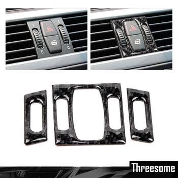 SRXTZM Carbon Fiber Car Interior Front Air Conditioner Outlet Decorative Frame Cover Trim For Bmw E60 2004-2010 5 Series
SRXTZM Carbon Fiber Car Interior Front Air Conditioner Outlet Decorative Frame Cover Trim For Bmw E60 2004-2010 5 Series