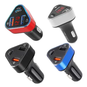 New QC3.0 3 Ports USB Car Charger LED Display Fast Charging Adapter for iPhone Samsung Xiaomi Huawei Phones for 12-24V Car
New QC3.0 3 Ports USB Car Charger LED Display Fast Charging Adapter for iPhone Samsung Xiaomi Huawei Phones for 12-24V Car
