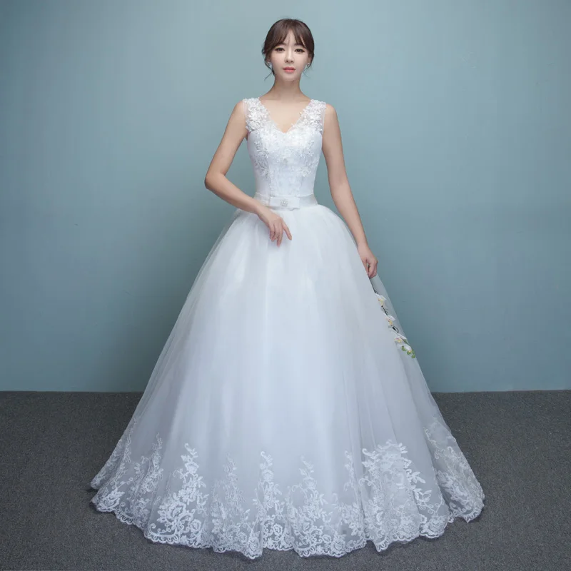 Fansmile New Vintage Tulle Vestidos de Novia Wedding Dress 2019 Princess Bride Ball Gown Wedding Dress FSM-646F
Fansmile New Vintage Tulle Vestidos de Novia Wedding Dress 2019 Princess Bride Ball Gown Wedding Dress FSM-646F