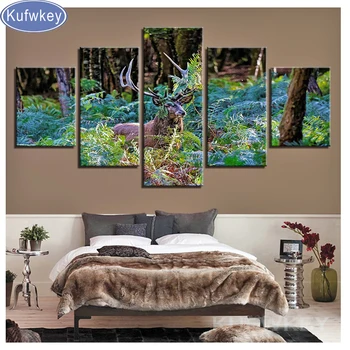 5pcs/set elk Diamond Painting Cross Stitch deer 5D Diamond Embroidery Mosaic animal icons full square round drills pop Murals
5pcs/set elk Diamond Painting Cross Stitch deer 5D Diamond Embroidery Mosaic animal icons full square round drills pop Murals