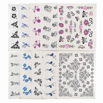 WUF 50 Sheets Mixed Styles DIY Decals Nails Art Water Transfer Printing Stickers For Nails Salon
WUF 50 Sheets Mixed Styles DIY Decals Nails Art Water Transfer Printing Stickers For Nails Salon