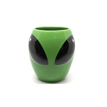 Creative Alien alien modeling mug, green alien coffee milk ceramic mug, personality interesting good gift
Creative Alien alien modeling mug, green alien coffee milk ceramic mug, personality interesting good gift