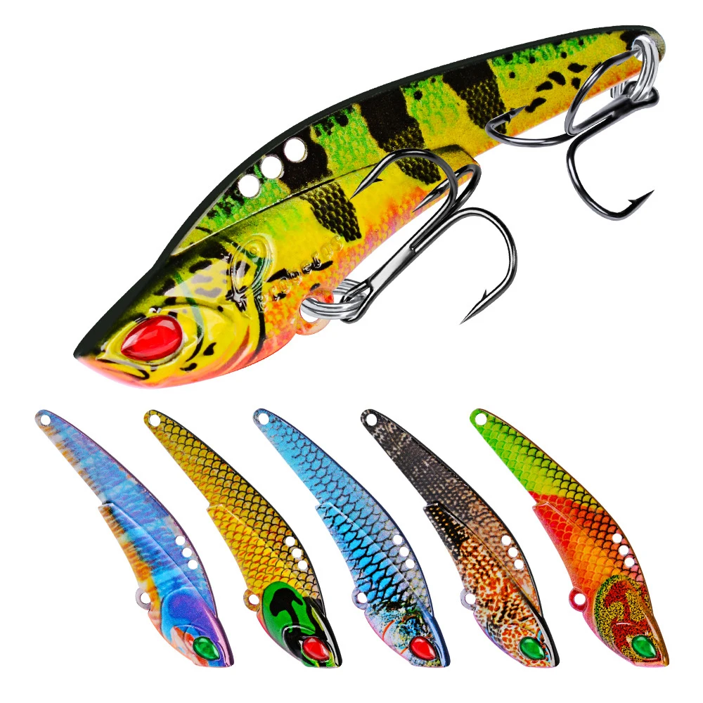 1pcs 3D Metal Vib Lures 12g 22g Fishing Lure vivid Vibrations Spoon Isca Hard Bait Bass Cicada Crankbait VIB Wobbler Spinner
1pcs 3D Metal Vib Lures 12g 22g Fishing Lure vivid Vibrations Spoon Isca Hard Bait Bass Cicada Crankbait VIB Wobbler Spinner