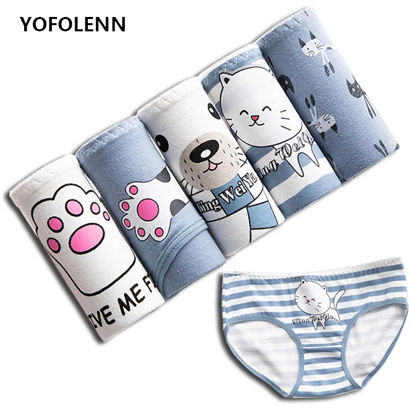5 Pieces/lot Women Panties Cute Cotton Underwear Sexy Printed Intimate Female Girls Briefs Breathable Pink Underpants lingerie
5 Pieces/lot Women Panties Cute Cotton Underwear Sexy Printed Intimate Female Girls Briefs Breathable Pink Underpants lingerie