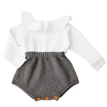 Cute Newborn Baby Girls Clothes Cotton Long Sleeve Cotton Wool Knit Bodysuit Jumpsuit Warm Outfits 0-24M
Cute Newborn Baby Girls Clothes Cotton Long Sleeve Cotton Wool Knit Bodysuit Jumpsuit Warm Outfits 0-24M