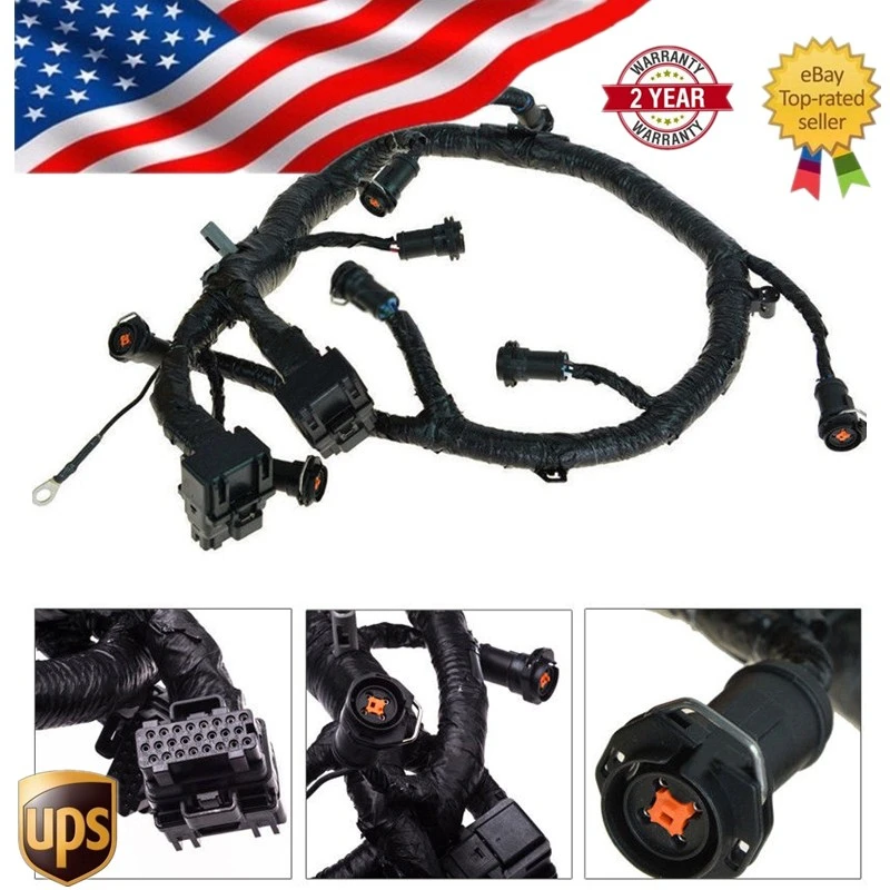 Fuel Injector Harness Fit Ford Powerstroke Diesel 6.0L 2006 2007