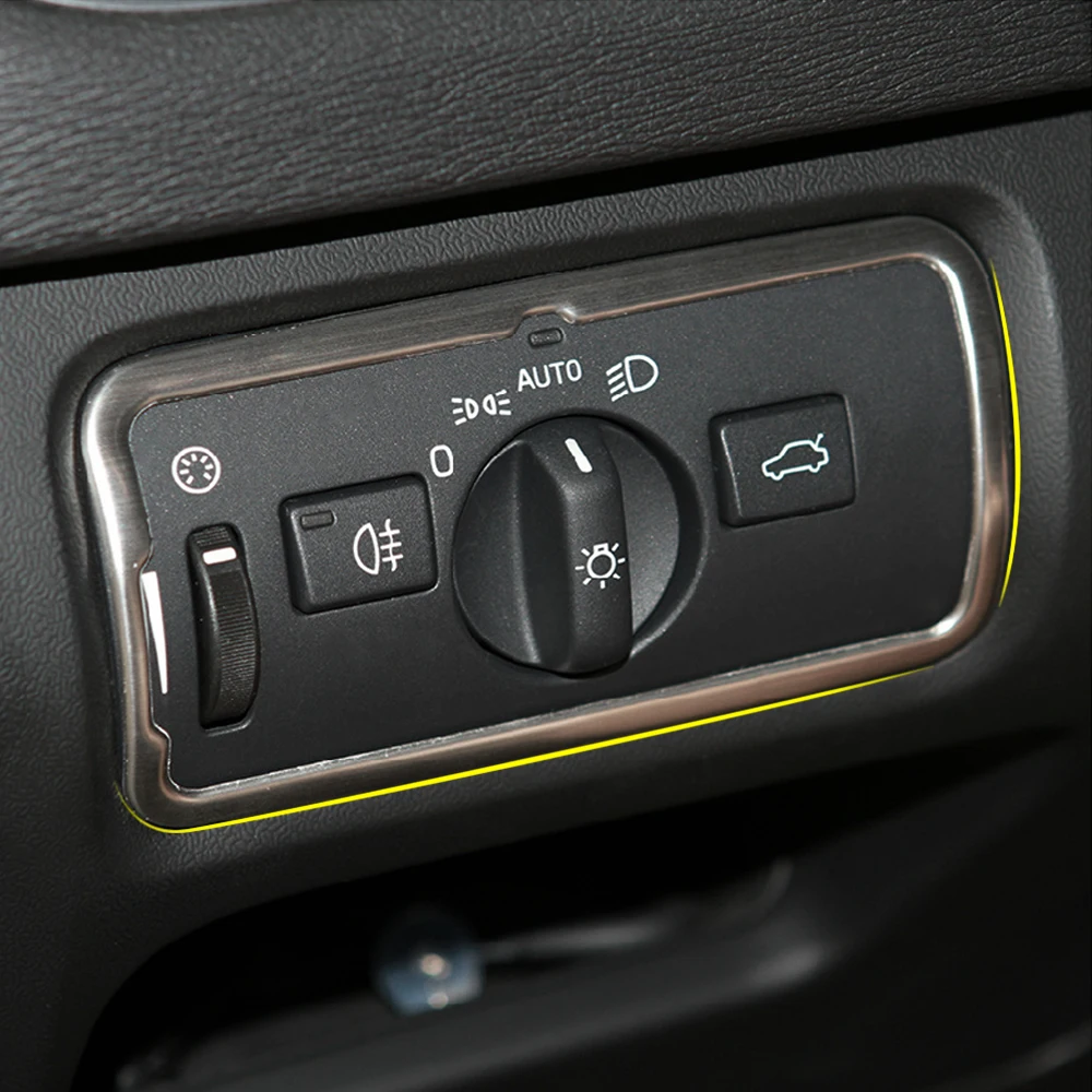 Блестки из нержавеющей стали для Volvo XC60 S60 V60 S80 V40 аксессуары|switch cover|volvo covervolvo xc60 |
