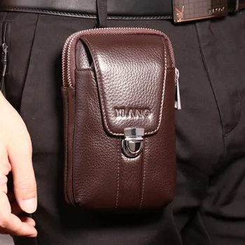 New Men Genuine Leather Cowhide Fanny Waist Bag Cell/Mobile Phone Coin Purse Pocket Hook Belt Bum Pouch Pack
New Men Genuine Leather Cowhide Fanny Waist Bag Cell/Mobile Phone Coin Purse Pocket Hook Belt Bum Pouch Pack