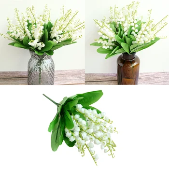 5pcs Artificial Bouquets Fake Flower Simulation Convallaria Majalis Artificial Flowers Bouquet for Home Decor Wedding Props
5pcs Artificial Bouquets Fake Flower Simulation Convallaria Majalis Artificial Flowers Bouquet for Home Decor Wedding Props