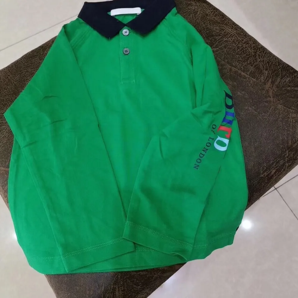 90-150cm 2019 spring autumn green boys long sleeve shirts with collar breathable kids shirts letters fashion
90-150cm 2019 spring autumn green boys long sleeve shirts with collar breathable kids shirts letters fashion