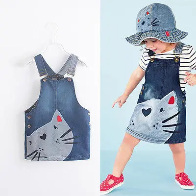 Toddler Cute Cat Baby Kids Boys Girls Toddler Denim Jeans Overalls Dress Skirt Clothes
Toddler Cute Cat Baby Kids Boys Girls Toddler Denim Jeans Overalls Dress Skirt Clothes