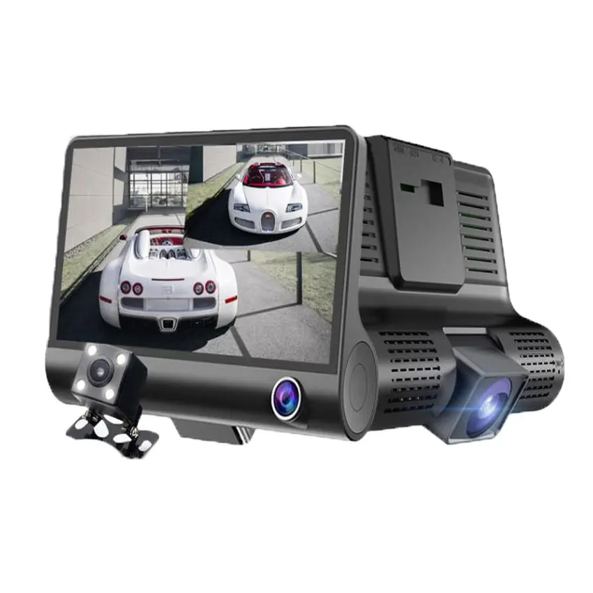 Car DVR 3 Cameras Lens 3.75 Inch Dash Cam Dual Lens With Rear view Camera Video Recorder G-sensor Auto Registrator FHD 1080P Dvr
Car DVR 3 Cameras Lens 3.75 Inch Dash Cam Dual Lens With Rear view Camera Video Recorder G-sensor Auto Registrator FHD 1080P Dvr