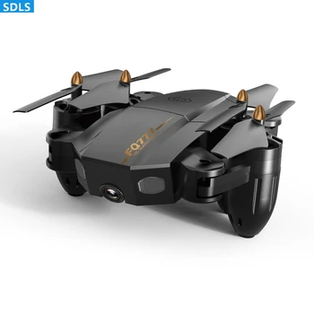 

720P WIFI FPV Camera Mini Foldable RC Drone Quadcopters Set Height Holding Auto Return Headless Mode Gravity Sense RC Helicopter