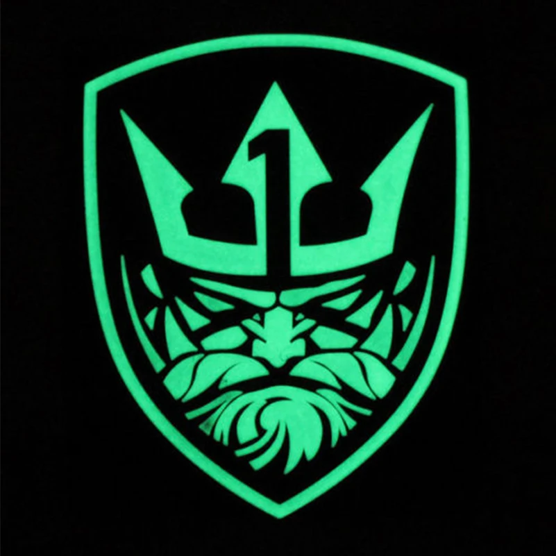Glow in dark Luminous NEPTUNE KING PVC Patch Swat Patch Morale Badge Army Tactical Military patches
Glow in dark Luminous NEPTUNE KING PVC Patch Swat Patch Morale Badge Army Tactical Military patches