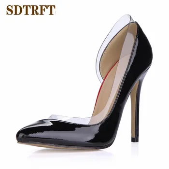 SDTRFT Plus:35-42 43 Summer D'Orsay Sandals zapatos mujer 12cm thin high heels SM Pointed toe shoes woman Crossdresser pumps
SDTRFT Plus:35-42 43 Summer D'Orsay Sandals zapatos mujer 12cm thin high heels SM Pointed toe shoes woman Crossdresser pumps