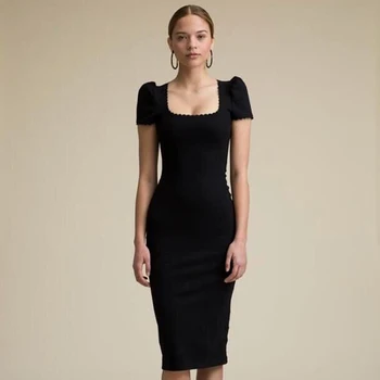 Seamyla New Sexy Bandage Dress 2020 Vestidos Summer Black Club Celebirty Party Dresses Women Elegant Midi Bodycon Dress Runway
Seamyla New Sexy Bandage Dress 2020 Vestidos Summer Black Club Celebirty Party Dresses Women Elegant Midi Bodycon Dress Runway