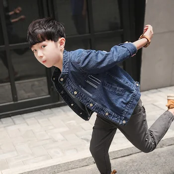 Spring Boys Jackets For Children Denim Jackets Kids Windbreaker Coats 4-13T Boys Clothes Outerwear Clothing Cowboy Clothes
Spring Boys Jackets For Children Denim Jackets Kids Windbreaker Coats 4-13T Boys Clothes Outerwear Clothing Cowboy Clothes