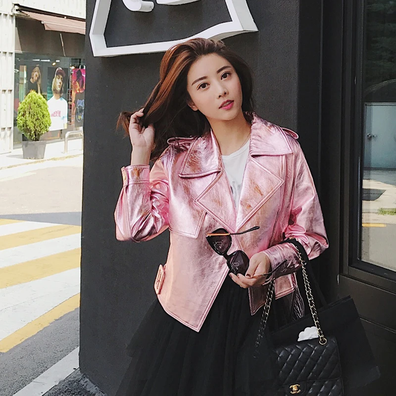 2019 Women Leather Jacket White 100% Natural Sheepskin Female Genuine Leather Coat Ladies Leather Clothing Autumn
2019 Women Leather Jacket White 100% Natural Sheepskin Female Genuine Leather Coat Ladies Leather Clothing Autumn