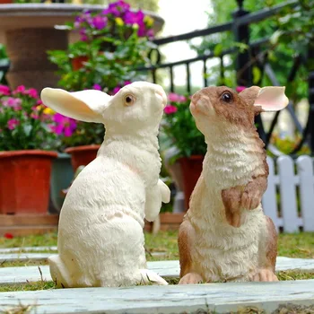 garden European style villa balcony garden craft ornament decoration simulation rabbit resin handicraft decoration
garden European style villa balcony garden craft ornament decoration simulation rabbit resin handicraft decoration