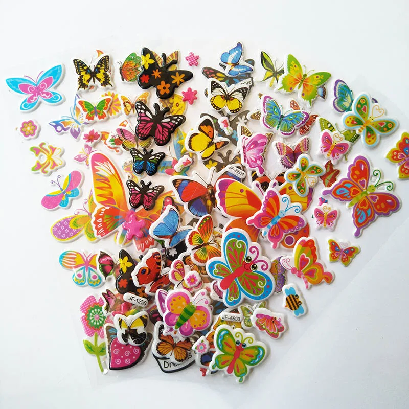 6 Sheets Butterfly Foam Stickers Gomette Enfant PVC Sticker Abesivi Bambini Gift for Children Stickers 3D Pegatinas sticker pack
6 Sheets Butterfly Foam Stickers Gomette Enfant PVC Sticker Abesivi Bambini Gift for Children Stickers 3D Pegatinas sticker pack
