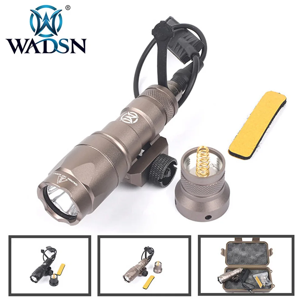 WADSN Airsoft Scout Hunting light M300A MINI Arme Pistol Light M300 Remote Dual Switch Tactical Flashlight WEX191 Weapon Lights
WADSN Airsoft Scout Hunting light M300A MINI Arme Pistol Light M300 Remote Dual Switch Tactical Flashlight WEX191 Weapon Lights