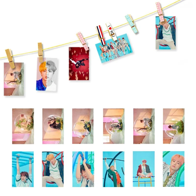 30 Pcs/set KPOP Bangtan Boys LOVE YOURSELF Answer Album Transparent Photo Card PVC Cards Self Made LOMO Card Photocard
30 Pcs/set KPOP Bangtan Boys LOVE YOURSELF Answer Album Transparent Photo Card PVC Cards Self Made LOMO Card Photocard