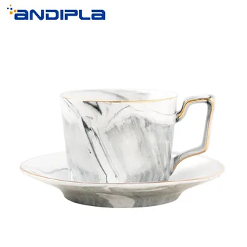 200ml Nordic Style Ceramic Coffee Cup Creative Marble Texture Coffee Mug Office Master Teacup Milk Breakfast Mug with Saucer Kit
200ml Nordic Style Ceramic Coffee Cup Creative Marble Texture Coffee Mug Office Master Teacup Milk Breakfast Mug with Saucer Kit