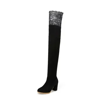 NEMAONE 2019 newest thigh high boots women flock autumn winter boots zip fashion high heels shoes woman over the knee boot
NEMAONE 2019 newest thigh high boots women flock autumn winter boots zip fashion high heels shoes woman over the knee boot