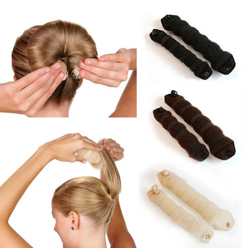 Hot 2Pcs Ladies Magic Style Hair Styling Tools Buns Braiders Curling Hair Rope Hair Band
Hot 2Pcs Ladies Magic Style Hair Styling Tools Buns Braiders Curling Hair Rope Hair Band