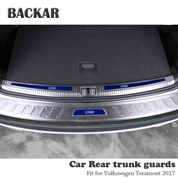 BACKAR 1pc Auto Car Rear Trunk Bumper Stickers For Volkswagen Teramont 2017 2018 VW Accessories Trunk Door Trim Anti Collision
BACKAR 1pc Auto Car Rear Trunk Bumper Stickers For Volkswagen Teramont 2017 2018 VW Accessories Trunk Door Trim Anti Collision