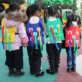 Baby Toy Children Outdoor Sports Game Vest Kindergarten Catching Tail Child Training Equipment 4 Pcs/lot
Baby Toy Children Outdoor Sports Game Vest Kindergarten Catching Tail Child Training Equipment 4 Pcs/lot