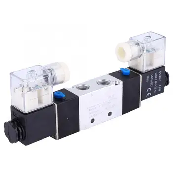 4V220-08 Electric Solenoid Valve 1/4" Inlet stream Pneumatic Solenoid Air Valve 2 Position 5 Way
4V220-08 Electric Solenoid Valve 1/4" Inlet stream Pneumatic Solenoid Air Valve 2 Position 5 Way
