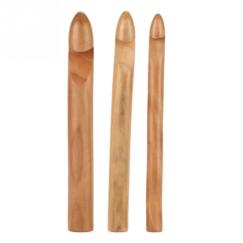 Wooden Knitting Needle Portable Durable Embroidery Crochet Hook Set for Weaving Carpet for DIY handmade embroidery lovers
Wooden Knitting Needle Portable Durable Embroidery Crochet Hook Set for Weaving Carpet for DIY handmade embroidery lovers