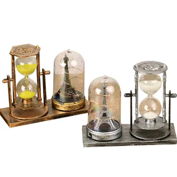 Handmade Anfield Tower Figurines Elegant Hourglass Figurines European Retro Office Household Decor Decor Flash LED Statue
Handmade Anfield Tower Figurines Elegant Hourglass Figurines European Retro Office Household Decor Decor Flash LED Statue