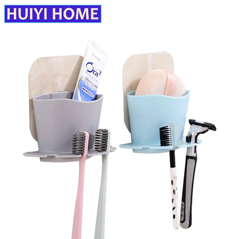 Bathroom Storage Rack Powerful Suction Cup Multi-Purpose Plastic Toothbrush Rack Razor Debris Storage Box EGN466
Bathroom Storage Rack Powerful Suction Cup Multi-Purpose Plastic Toothbrush Rack Razor Debris Storage Box EGN466