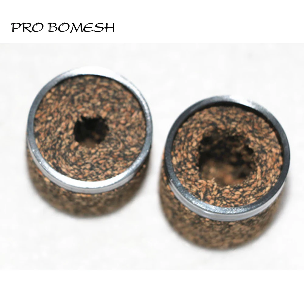Pro Bomesh 5pcs/Lot 2.7cm Composite Cork Fighting Butt Cap With Designer Aluminum Trim DIY Fishing Rod Repair Accessory
Pro Bomesh 5pcs/Lot 2.7cm Composite Cork Fighting Butt Cap With Designer Aluminum Trim DIY Fishing Rod Repair Accessory