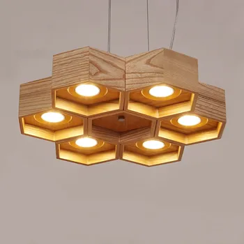 Wooden Honeycomb vintage pendant light lamp 6 kinds Modern simple LED handmade wooden Hanging Lamp for living room cafe bar deco
Wooden Honeycomb vintage pendant light lamp 6 kinds Modern simple LED handmade wooden Hanging Lamp for living room cafe bar deco
