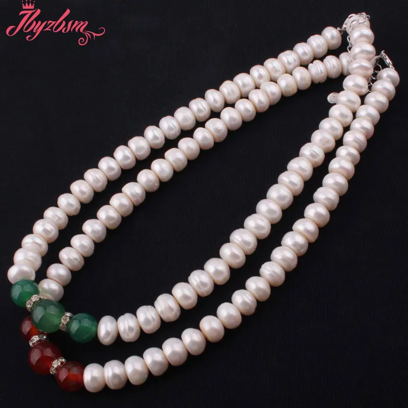 6x10mm Freshwater Pearl 10-12mm Round Onyx Natural Stone Beads Fashion For Women Christmas Gift Necklace 15-17"Adjustable Size,
6x10mm Freshwater Pearl 10-12mm Round Onyx Natural Stone Beads Fashion For Women Christmas Gift Necklace 15-17"Adjustable Size,