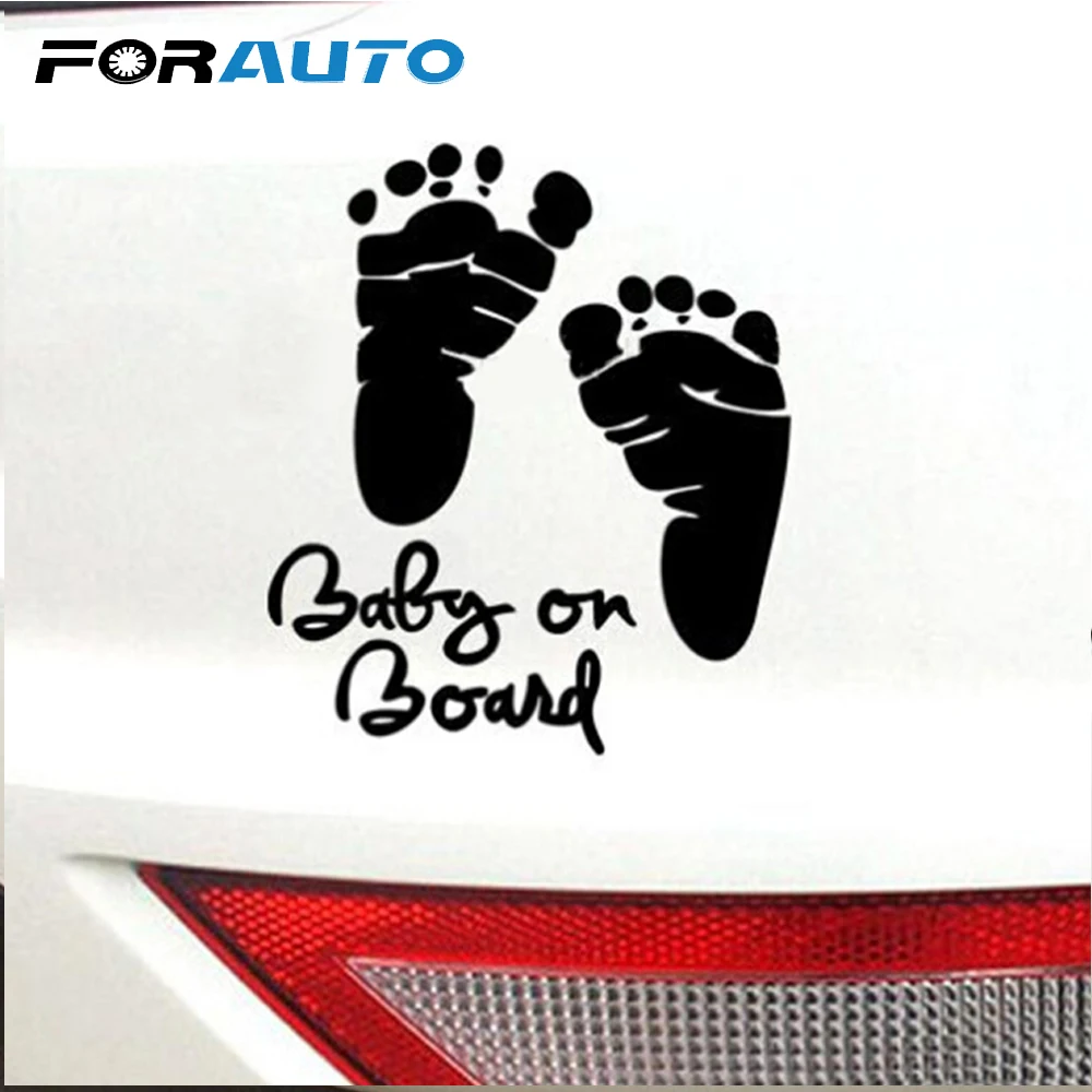 FORAUTO 1 piece Car Decoration Sticker Baby on Board Car Styling Car-covers Accessories Funny Exterior Accessories
FORAUTO 1 piece Car Decoration Sticker Baby on Board Car Styling Car-covers Accessories Funny Exterior Accessories