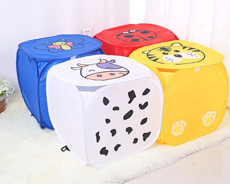 44*44cm New Creative Cartoon Animal Pattern Storage Box Large Laundry Basket Laundry Baby Toy Storage Basket Randomly sent
44*44cm New Creative Cartoon Animal Pattern Storage Box Large Laundry Basket Laundry Baby Toy Storage Basket Randomly sent
