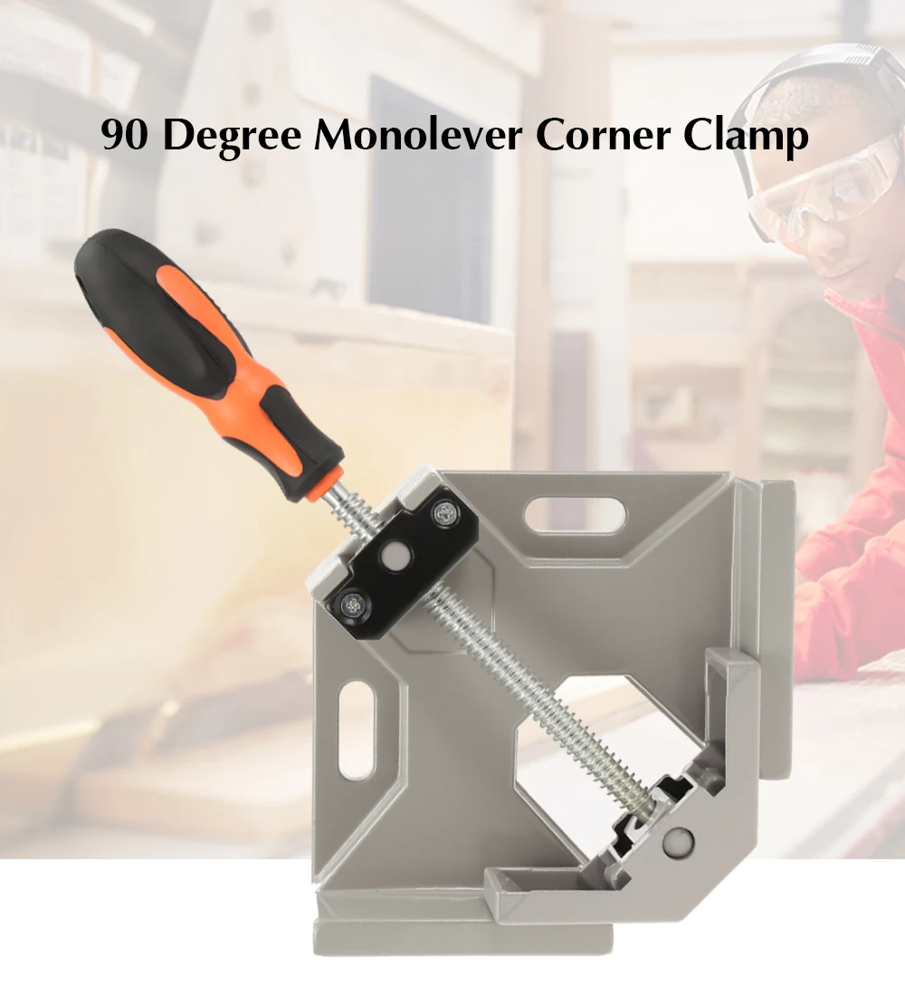Adjustable 90 Degree Right Angle Aluminum Alloy Fast Clip Corner Clamp Right Angle Clamp Monolever Corner Clamp Swing Jaw
Adjustable 90 Degree Right Angle Aluminum Alloy Fast Clip Corner Clamp Right Angle Clamp Monolever Corner Clamp Swing Jaw
