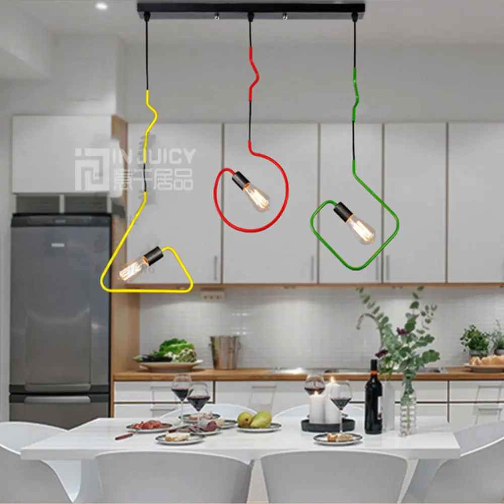 Nordic Modern Iron Loft Ceiling Chandelier Pendant Lamp Droplight Cafe Bar Store
Nordic Modern Iron Loft Ceiling Chandelier Pendant Lamp Droplight Cafe Bar Store